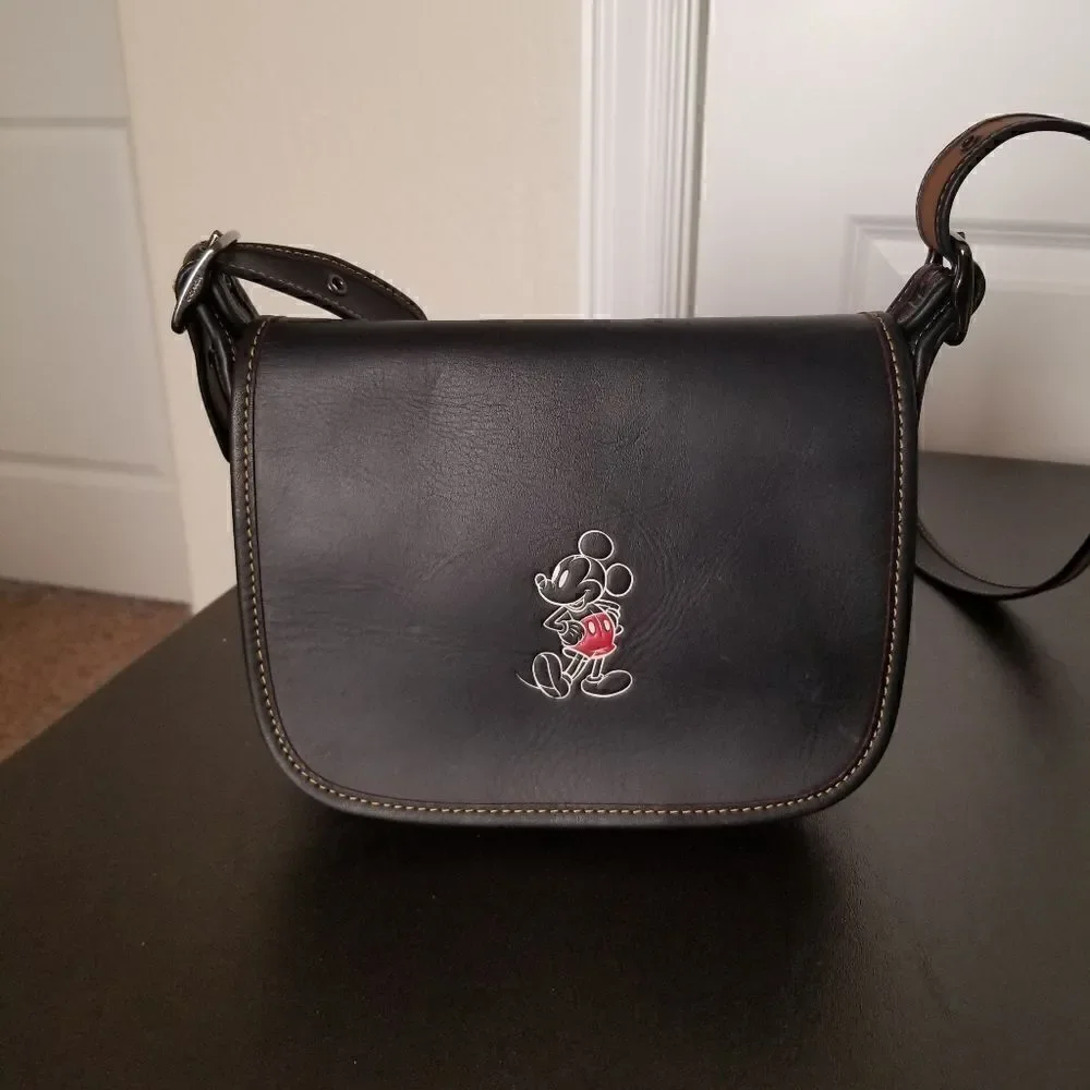 Coach Disney Micky Saddle Bag